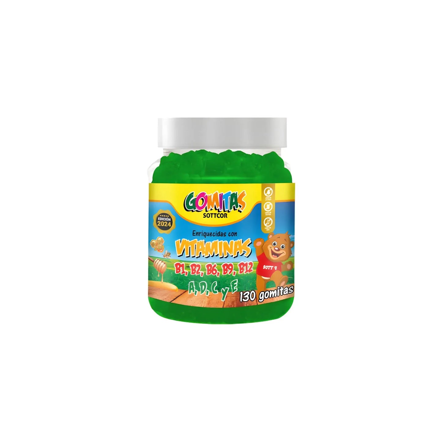 GOMITAS MULTIVITAMINAS NIÑOS 130 UND