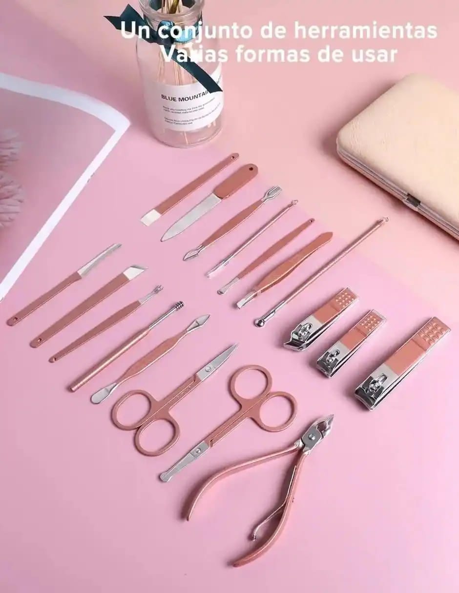LLEGO SET DE  MANICURE Y PEDICURE 💅🏻💅🏻