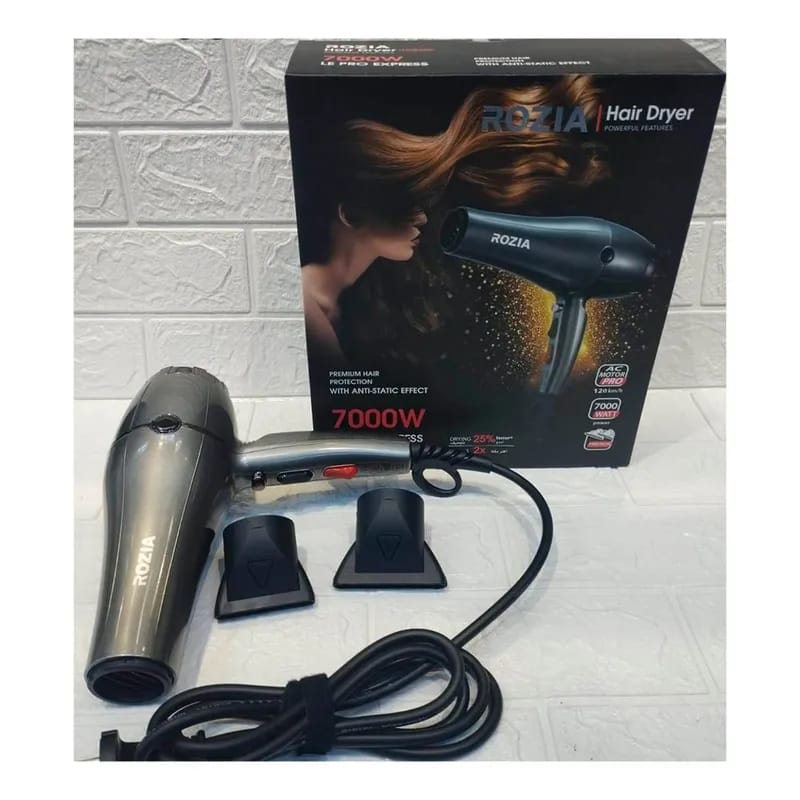 SECADOR DE CABELLO ROZIA 7000W HC8340